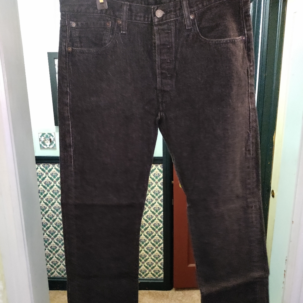 Levi's 501 Black Jeans 34-30